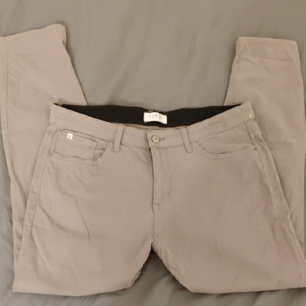 Curve Appeal Dusky Gray Skinny Jeans Size 12